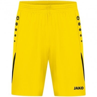 JAKO Sporthose Short Challenge (Polyester-Interlock, ohne Innenslip) kurz gelb Herren