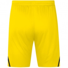 JAKO Sporthose Short Challenge (Polyester-Interlock, ohne Innenslip) kurz gelb Herren