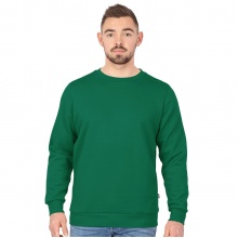JAKO Langarmshirt Sweat Organic (Freizeit, Bio-Baumwolle) grün Herren