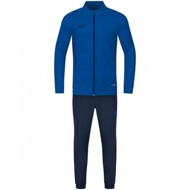 JAKO Trainingsanzug Polyester Challenge (Jacke und Hose) royal/dunkelblau Jungen
