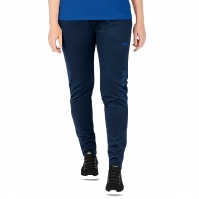 JAKO Trainingshose Pant Challenge (Double-Stretch-Knit, atmungsaktiv, hoher Tragekomfort) lang dunkelblau/royal Damen