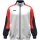 JAKO Trainingsjacke (Webjacke) Dynamic - Stretch-Micro-Twill - weiss/coralrot/marineblau Herren