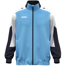 JAKO Trainingsjacke (Webjacke) Dynamic - Stretch-Micro-Twill - himmelblau/weiss/marineblau Herren