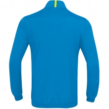 JAKO Trainingsjacke Striker 2.0 (100% Shiny-Polyester-Tricot) blau/neongelb Kinder