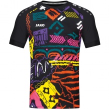JAKO Sport-Tshirt (Trikot) Tropicana schwarz/retro Jungen