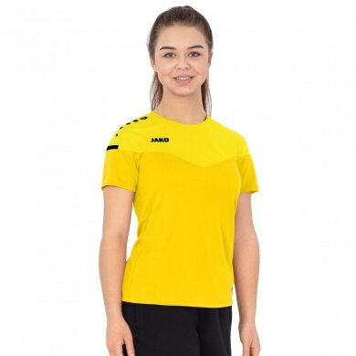 JAKO Sport-Shirt Champ 2.0 (100% Polyester) gelb Damen