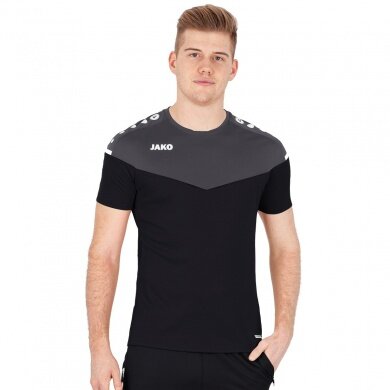 JAKO Sport-Tshirt Champ 2.0 (100% Polyester) schwarz Herren
