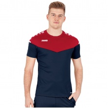 JAKO Sport-Tshirt Champ 2.0 (100% Polyester) marineblau/rot Herren