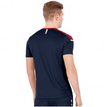 JAKO Sport-Tshirt Champ 2.0 (100% Polyester) marineblau/rot Herren