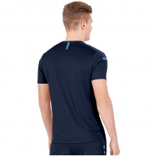 JAKO Sport-Tshirt Champ 2.0 (100% Polyester) marineblau/hellblau Herren
