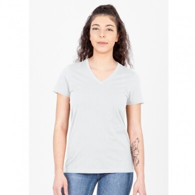 JAKO Freizeit-Shirt Organic (Bio-Baumwolle) weiss Damen