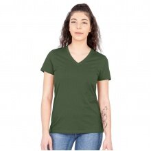 JAKO Freizeit-Shirt Organic (Bio-Baumwolle) olivegrün Damen