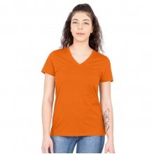 JAKO Freizeit-Shirt Organic (Bio-Baumwolle) orange Damen