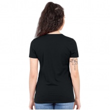 JAKO Freizeit-Shirt Organic (Bio-Baumwolle) schwarz Damen