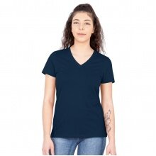 JAKO Freizeit Shirt Organic (Bio-Baumwolle) marineblau Damen