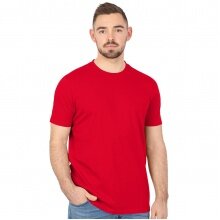 JAKO Freizeit Tshirt Organic (Bio-Baumwolle) rot Herren