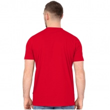 JAKO Freizeit Tshirt Organic (Bio-Baumwolle) rot Herren