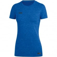 JAKO Sport/Freizeit Shirt Premium Basics (Polyester-Stretch-Jersey) blau meliert Damen