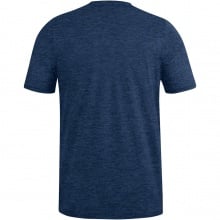 JAKO Sport/Freizeit Tshirt Premium Basics (Polyester-Stretch-Jersey) dunkelblau meliert Herren