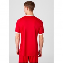 JAKO Sport-Tshirt Trikot Primera Kurzarm (schlichtes Design, Polyester-Interlock) rot Herren