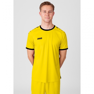 JAKO Sport-Tshirt Trikot Primera Kurzarm (schlichtes Design, Polyester-Interlock) gelb Herren