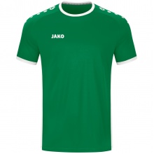 JAKO Sport-Tshirt Trikot Primera Kurzarm (schlichtes Design, Polyester-Interlock) grün Kinder