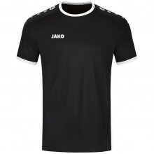 JAKO Sport-Tshirt Trikot Primera Kurzarm (schlichtes Design, Polyester-Interlock) schwarz Kinder