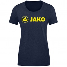 JAKO Freizeit-Shirt Promo (Bio-Baumwolle) blaumeliert Damen