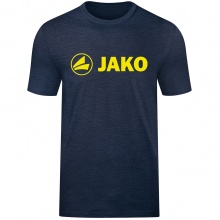 JAKO Freizeit-Tshirt Promo (Bio-Baumwolle) blaumeliert Herren