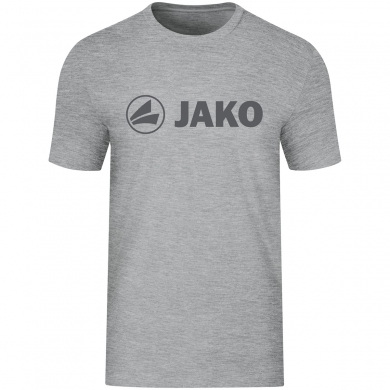 JAKO Freizeit-Tshirt Promo (Bio-Baumwolle) hellgrau meliert Herren