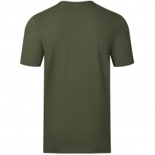 JAKO Freizeit-Tshirt Promo (Bio-Baumwolle) khaki/neongrün Jungen