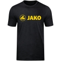 JAKO Freizeit-Tshirt Promo (Bio-Baumwolle) schwarzmeliert/gelb Jungen