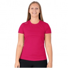 JAKO Lauf-Tshirt Run 2.0 (Polyester-Micro-Mesh, atmungsaktiv) pink Damen