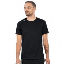 JAKO Lauf-Tshirt Run 2.0 (Polyester-Micro-Mesh) schwarz Herren