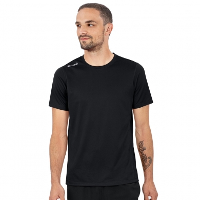 JAKO Lauf-Tshirt Run 2.0 (Polyester-Micro-Mesh) schwarz Herren