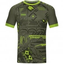 JAKO Sport-Tshirt (Trikot) Tropicana khaki/neongrün Herren