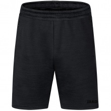 JAKO Trainingshose Short Challenge - sportiver Schnitt, melange Optik - schwarz meliert Jungen
