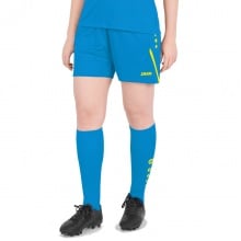 JAKO Sporthose Short Challenge (Polyester-Interlock, ohne Innenslip) kurz hellblau Damen