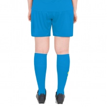 JAKO Sporthose Short Challenge (Polyester-Interlock, ohne Innenslip) kurz hellblau Damen