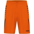 JAKO Sporthose Short Challenge (Polyester-Interlock, ohne Innenslip) kurz orange Jungen