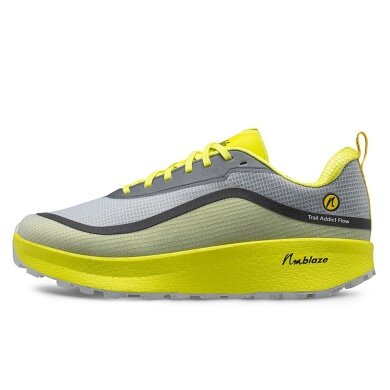 Joe Nimble Trail-Laufschuhe Addict Flow Trail gelb/grau Herren