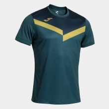 Joma Sport-Tshirt Camiseta Manga Corta Court (100% Polyester) blaugrün Herren