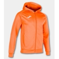 Joma Kapuzenjacke Menfis Hoodie Full-Zip neonorange Herren