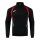 Joma Langarmshirt Championship 20 Sweatshirt (1/4 Zip, bequem, rec. Polyester) schwarz/rot Herren
