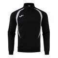Joma Langarmshirt Championship 20 Sweatshirt (1/4 Zip, bequem, rec. Polyester) schwarz/grau Herren