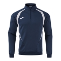 Joma Langarmshirt Championship 20 Sweatshirt (1/4 Zip, bequem, rec. Polyester) marineblau/grau Herren