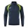 Joma Langarmshirt Championship 20 Sweatshirt (1/4 Zip, bequem, rec. Polyester) marineblau/neongelb Herren