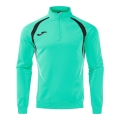 Joma Langarmshirt Championship 20 Sweatshirt (1/4 Zip, bequem, rec. Polyester) mintgrün/schwarz Herren