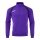 Joma Langarmshirt Championship 20 Sweatshirt (1/4 Zip, bequem, rec. Polyester) violett/schwarz Herren