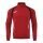 Joma Langarmshirt Championship 20 Sweatshirt (1/4 Zip, bequem, rec. Polyester) rot/schwarz Herren